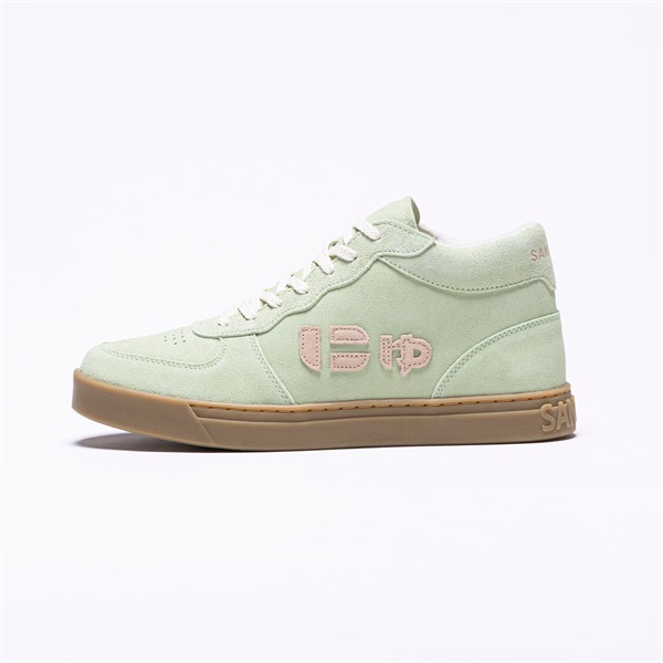 ｜限定340足｜にゅ～ずMID『GREEN/BEIGE』(25.5cm)
